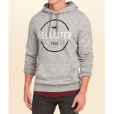 Moletom Masculino Hollister Blusa Frio Capuz 100% Original 