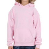 Moletom Moleton Infantil Blusa De Frio Casaco Liso Rosa Bebe