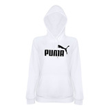 Moletom Puma Ess Logo Hoodie Feminino