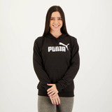 Moletom Puma Ess Logo Tr Feminino Preto