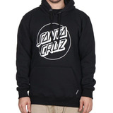 Moletom Santa Cruz Opus Dot Hooded Preto