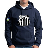 Moletom Santos Torcida Time De Futebol Blusa De Frio