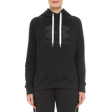 Moletom Under Armour Rival Fleece Preto Feminino