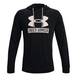 Moletom Under Armour Rival Terry Logo Hd Masculino - Preto