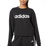 Moletom adidas Feminino Logo Linear Basic