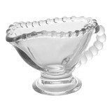 Molheira De Cristal Pote Tempero Porta Mel Jarra Meleira Top
