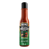 Molho De Pimenta Jalapeno E Habanero Heinz 80ml Frasco