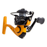 Molinete Micro Ultra Light Speed Fish 800 Albatroz 4rol Cor Amarelo
