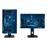 Monitor 21 5 Polegadas Pc Led Hdmi Ajuste Altura Rotação 90