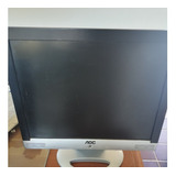 Monitor Aoc Lm522 Lcd 15 Prata 100v/240v Com Defeito