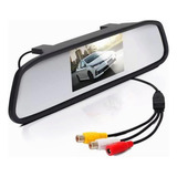 Monitor De Carro 4.3in Monitor Espelho Retrovisor Carro Hd