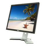 Monitor Dell 17 Polegadas Quadrado Lcd + Cabos + 110v/240v