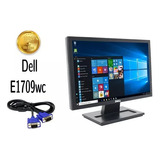 Monitor Dell E1709wc Wide Lcd Tft 17 Preto 100v/240v