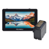 Monitor Feelworld F6 Plus 5.5' 4k + Bateria Np-f970 Pro-usb