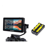 Monitor Feelworld F6 Plus 5.5 4k Touch 3d + Bateria Np-f550