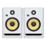 Monitor Krk Rokit Rp8 G4 Par Loja Planeta Play Music 