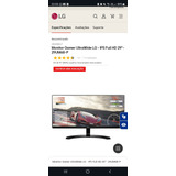 Monitor LG 29 Full Hd Ips Led Ultrawide 21:9 Hdmi Preto