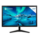 Monitor Led 21 Widescreen 60hz Flat Hd Goldentec Cor Preto 110v/220v