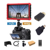 Monitor Lilliput A7s + Fonte De Energia + Cabo Hdmi