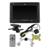 Monitor Tela Painel 7 Pol Orbe 2 Entradas Vídeo 12v/24v