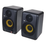 Monitores De Estúdio Krk Goaux 3 Para Cor Preta 110v