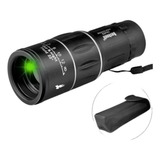 Monóculo 16x52 Profissional Tático Luneta Alcance 66m A 8km