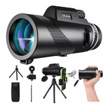 Monóculo Luneta Portátil 80x100 Suporte Celular+tripé + Nf
