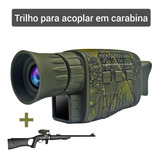 Monóculo Visão Noturna Kit Caça Completo