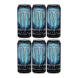 Monster Absolutely Zero Açúcar Energy Drink 473ml - Kit 6un
