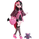Monster High Boneca Draculaura Moda -