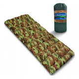 Mont Long Colchonete Solteiro Camuflado Verde 190 X 60