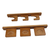 Montado Na Parede Suporte De Espada Rack De 3 Slots