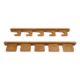 Montado Na Parede Suporte De Espada Rack De 5 Slots