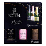 Monte Paschoal Espumante Brut 3 Unidades 187ml