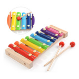 Montessori Brinquedo Educacional Oitava Notas Quadro Xilofon