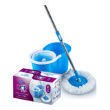 Mop Giratorio Esfregão Cabo Inox Rodo Balde 8 Litros Oferta!