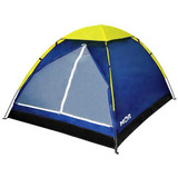 Mor 409034 Barraca Camping Iglu Para 3 Pessoas Cor Azul/amarelo