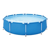 Mor Piscina Circular 5.000 Litros Cor Azul