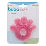 Mordedor De Agua Mãozinha Baby 7231 - Buba Cor Rosa