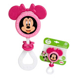 Mordedor E Chocalho Branco Minnie Disney Baby Elka