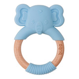 Mordedor Elefante Em Silicone Azul Livre