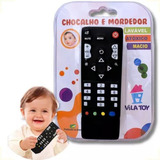 Mordedor Infantil Macio Bebê Controle Remoto