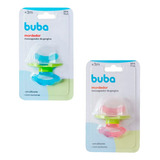 Mordedor Massageador Gengiva Chupeta Para Bebe Bpa Free Buba