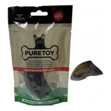 Mordedor Natural Cães Puretoy Casco Bovino Cachorro Roer 1un