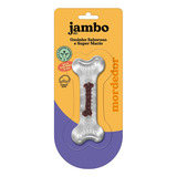 Mordedor Ossinho Silicone Boninho Tam. G Sabor Bife Jambo