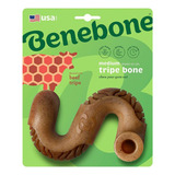 Mordedor Osso Nylon Benebone Tripe Bone Para Cães Grande
