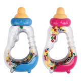 Mordedor Para Bebe Infantil Chocalho De Criança Mamadeira 