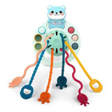 Mordedor Sensorial Silicone Brinquedo Bebê Montessori