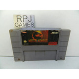 Mortal Kombat 1 Original P/ Super Nintendo Snes * Loja Rj *