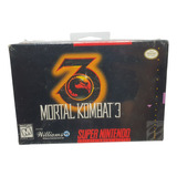 Mortal Kombat 3 Lacrado De Fábrica Snes